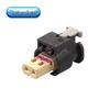 2-Pin Automotive Connector Set 4F0973702F: Male & Female Plugs, 2-Core.