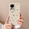 For Huawei Nova 12 Pro Ultra Phone Case Love Heart Liquid Silicone Camera Protection Back Cover For Huawei Nova12 12Pro 12Ultra
