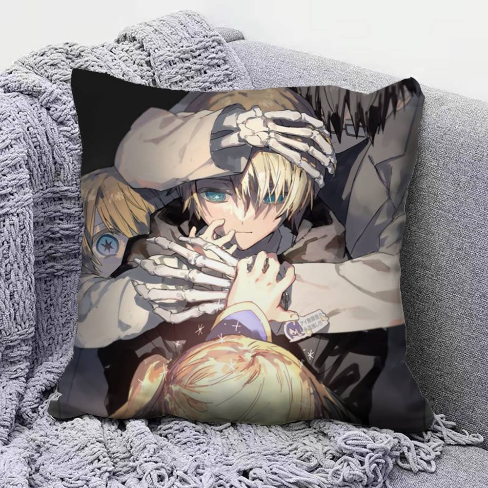 Ai Hoshino Oshi No Ko Anime Girl Pillow Covers Home Sofa Cushion Covers and Aecorative Custom