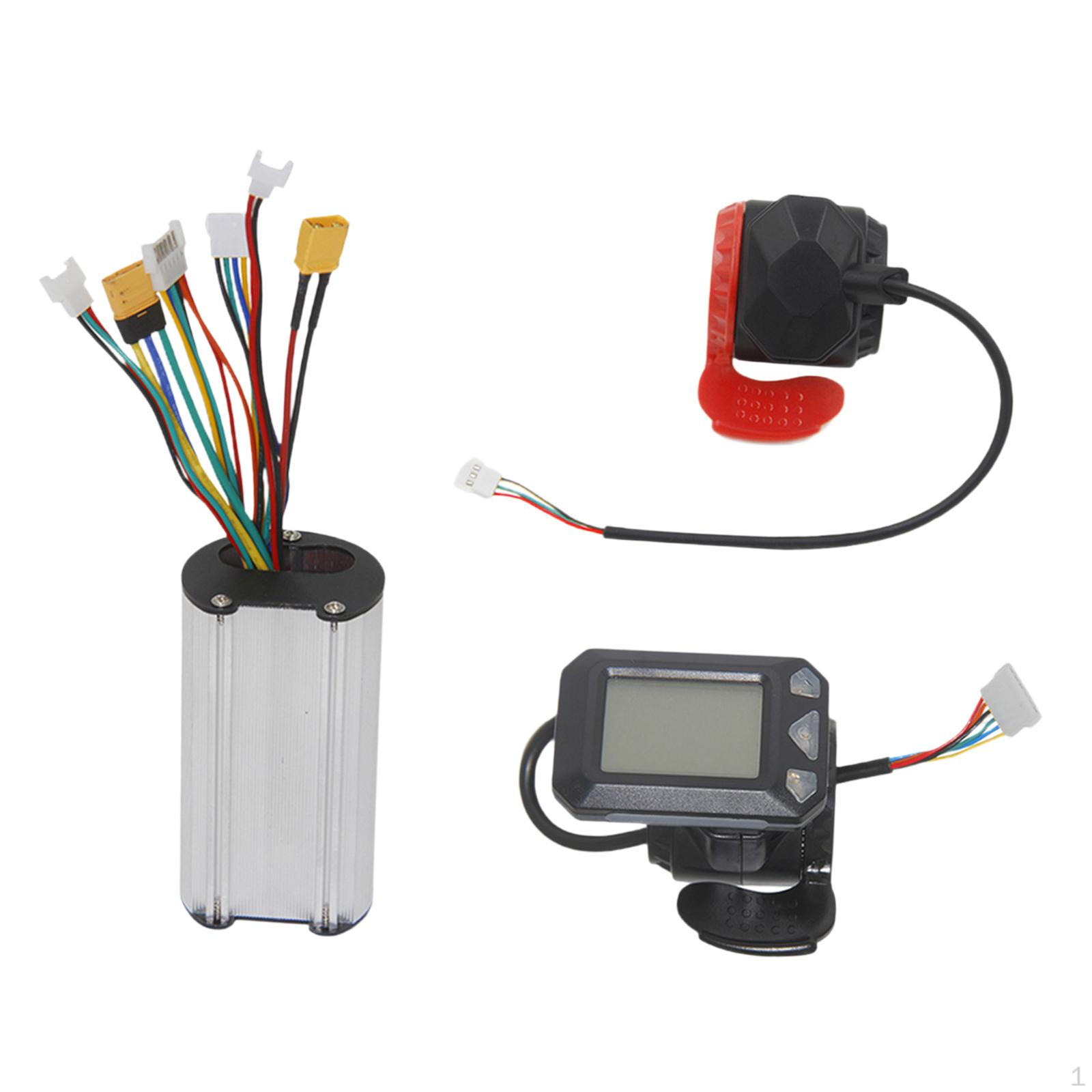 

Controller Motor Control Unit with Display Panel As Complete Accessory Kit for 36V 350W Motors without Cable