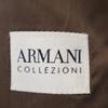 ARMANI Cordory tailored jacket Brown COLLEZIONI Men's Used
