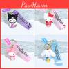 Cartoon Style Silicone Keychain Pendant For Students And Couples Cute Souvenir Gift For Bags And Cars