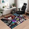 Halloween horror Printed Carpet, for Office Chair Living Room Bedroom Kitchen Room Decor Gifts.