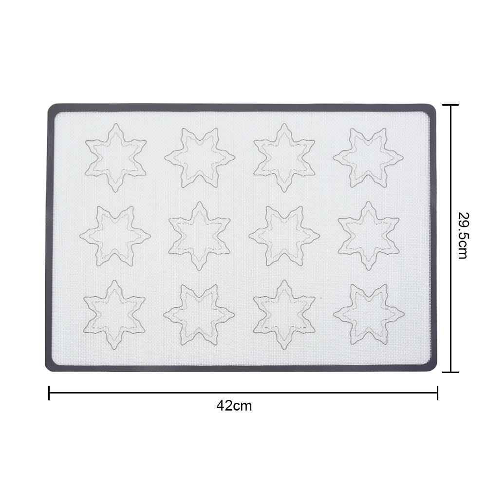 Silicone world Silicone Baking Mat for Bake Pans Macaroon/Pastry/Cookie/Bread Non-Stick Oven Sheet Liner Kitchen Bakery Tools