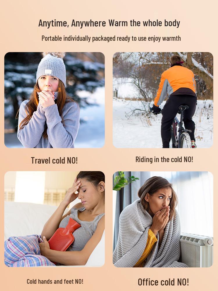Selbsterwärmende Winter-Körperwärmer für Damen - 12-Stunden Beifuß-Pflaster