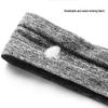 Versatile Sweat-Wicking Elastic Sports Headband for Yoga, Tennis, Basketball, and Fitness