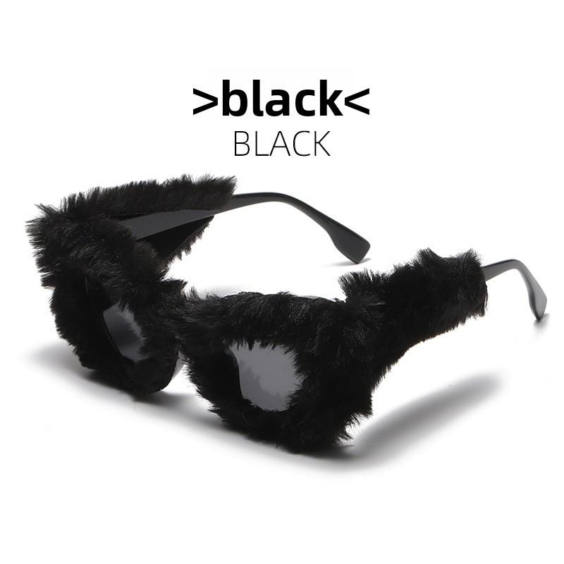 

Женские модные солнцезащитные очки «Кошачий глаз» UV400 с классической полноразмерной поликарбонатной оправой для повседневной носки и мероприятий Black