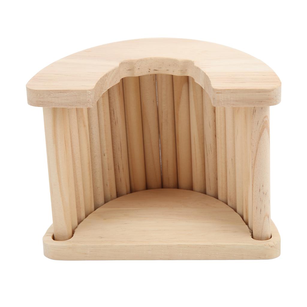 Wooden Hamster Arch Bridge Multifunction Wooden Bridge Toy for Rat Guinea Pig Chinchilla Ferret Golden Bear