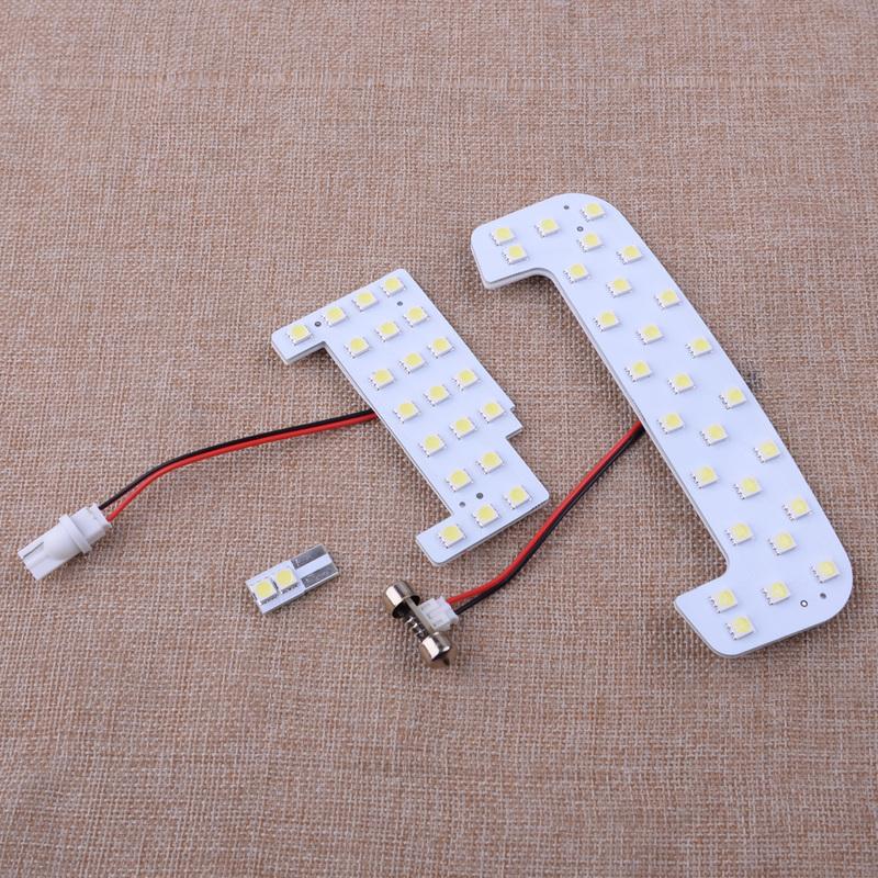 3pcs LED Interior Reading Lamp Bulb Dome Map Light Fit For Suzuki Jimny JB64 JB74W