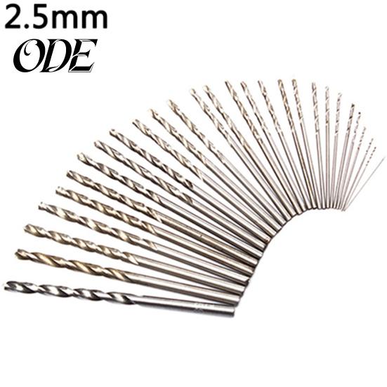 10 stks / set 0,3 mm-3 mm mini micro hss spiraalboor boorgereedschapset