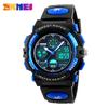 1163 Uhren Kinder Outdoor Sport Kinderuhr Digital Quarz Armbanduhr für Jungen Mädchen Uhren mit PU-Armband Band Alarm LED Leuchtend Wasserdicht