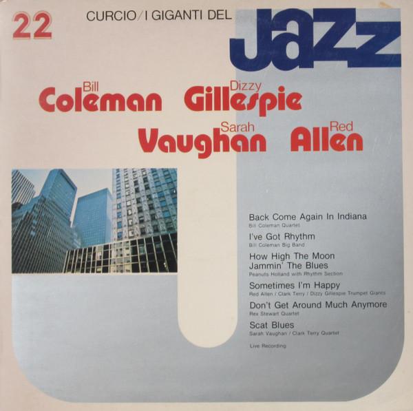 

LP Record BILL COLEMAN DIZZY GILLESPIE SA I Giganti Del Jazz Vol. 22 GJ22 Curcio 1981 Italy Jazz Used