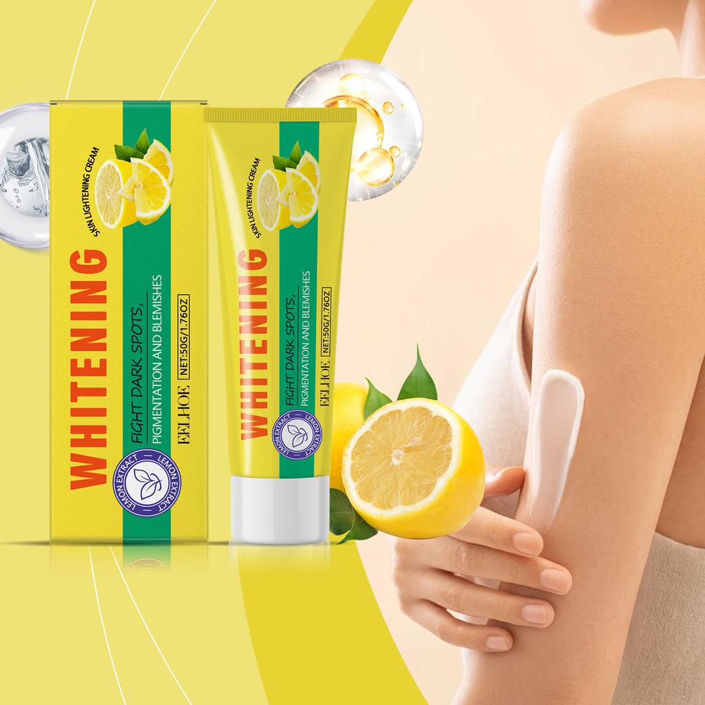 Eelhoe Lemon Body Lotion Gently Moisturizes The Skin Leaving Smooth Shiny Refreshing Fragrant Moisturizing Improves Dryness