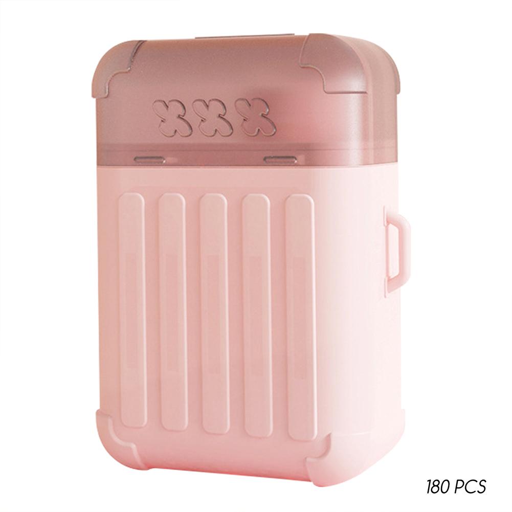 180/240pcs Ear Hole Cleaner Disposable Ear Piercing Cleaner Floss with 15ml Cleaning Solution Ear Cleaner for Removing Dirt Odor