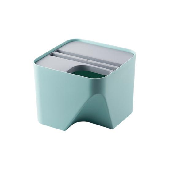 Kitchen Trash Bin Sorting Waste Recycling Storage Cooking Wet Dry Garbage Can