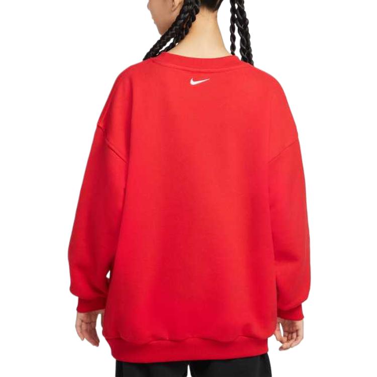 Nike Sweatshirt Ss26 Nsw Club Year Of The Horse Oversized Crewneck Pullover Kids Tops IQ3933657