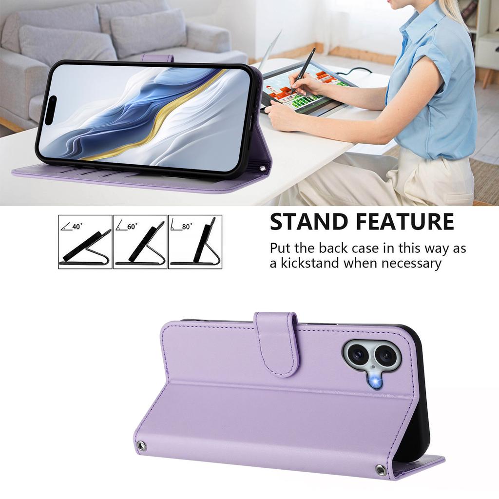 Magnetische Hülle für OnePlus 15R 5G/Ace 6 5G/Ace 6T 5G Schmetterlingsschleifenmuster PU-Leder + TPU + PC
