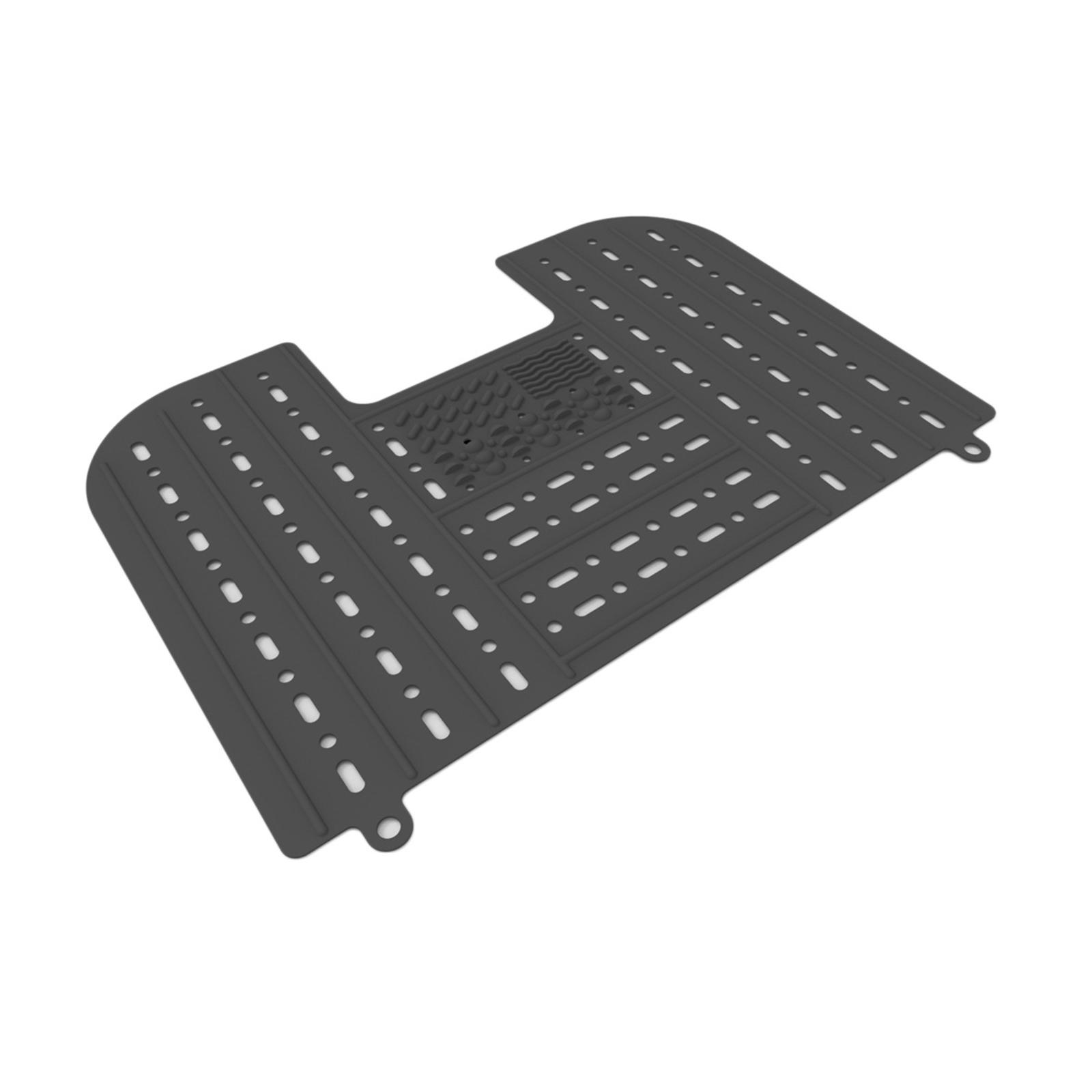 

Складная раковина, верхняя крышка, силиконовая кисточка для макияжа, коврик для чистки, инструменты для макияжа, раковина для ванной комнаты чёрный