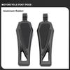Motorcycle Foot Pegs Phantom Male Mount Footrest Pedals for Harley Sportster 883 Dyna Street Bob Fatbob Touring Road Glide Street Glides Fat Boy