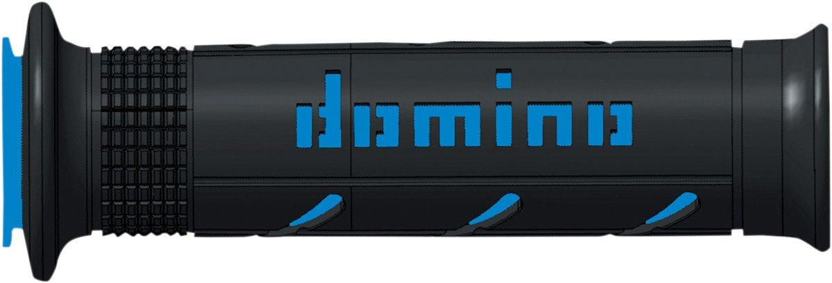 Domino Handlebar Street Thermoplastic Black x A25041C4840 Grips, Type, 126mm, Rubber, Blue,