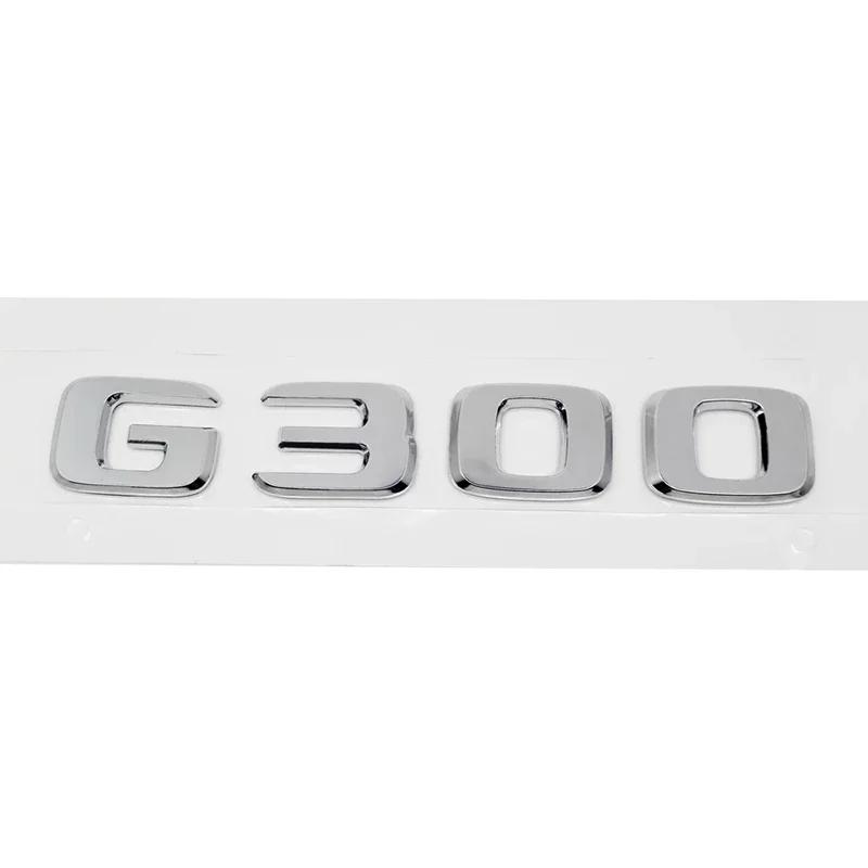 CXGSL1 ABS Car Body Letters Emblem Rear Trunk Sticker Badge for Mercedes Benz G36 G63 G65 G200 G230 G300 G350 G500 G550 G Class