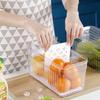 Refrigerator Food Storage Box with Handle
