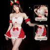Sweetheart Maid Lingerie Set: Cute Christmas Costume for Small Chest - Pure Desire Maid Secretary Uniform, New Year Battle Outfit