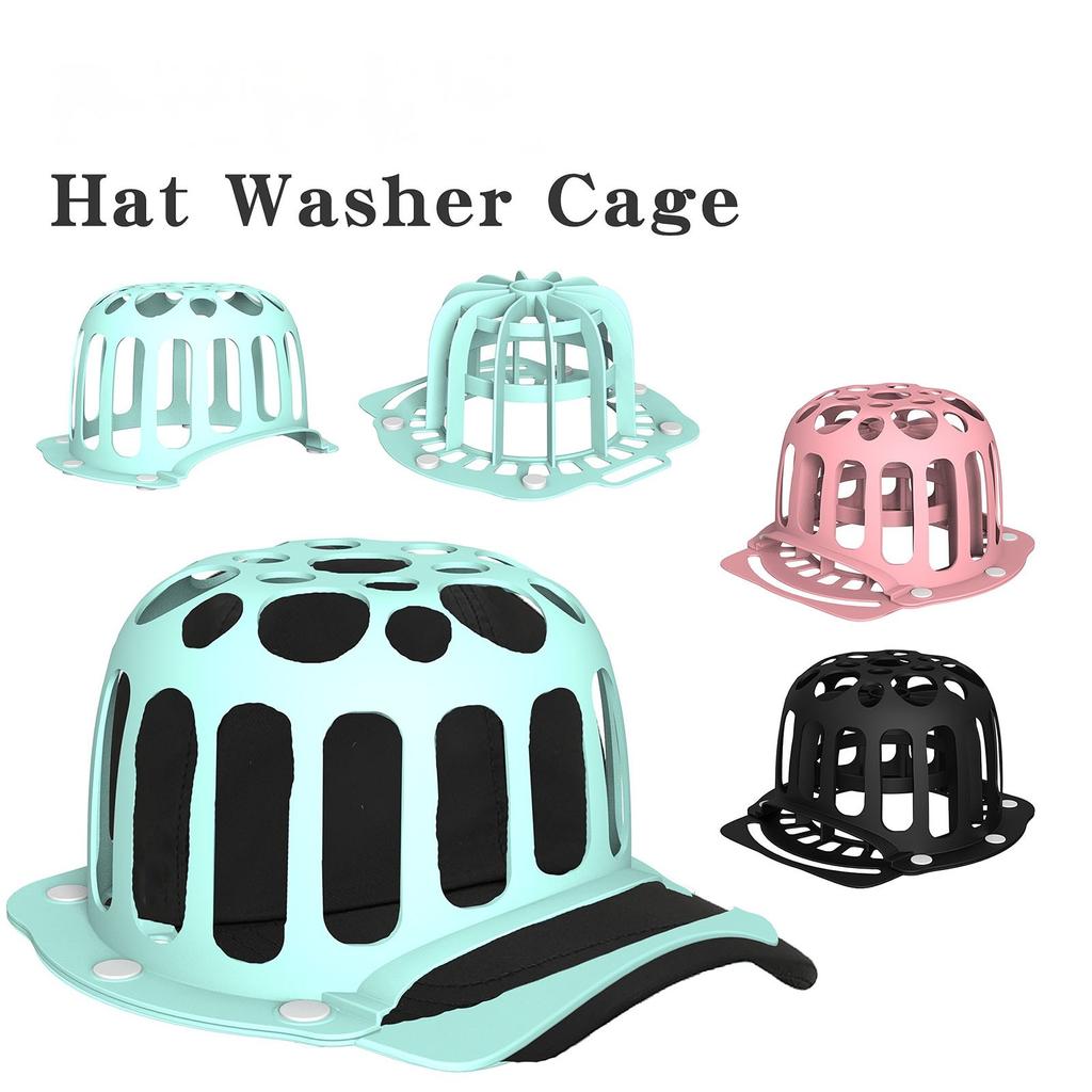 Silicone Hat Washer Cage, Baseball Cap Washing Cage Can Maintain The Shape Of Hat, Hat Washer For Washing Machine, Dryer