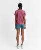 Minasu Sports Fit Contrast Stitch Short Sleeve T Shirt_Pink
