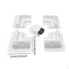 Mounting Brackets for Kit with Corner Bracket RVs And Yachts