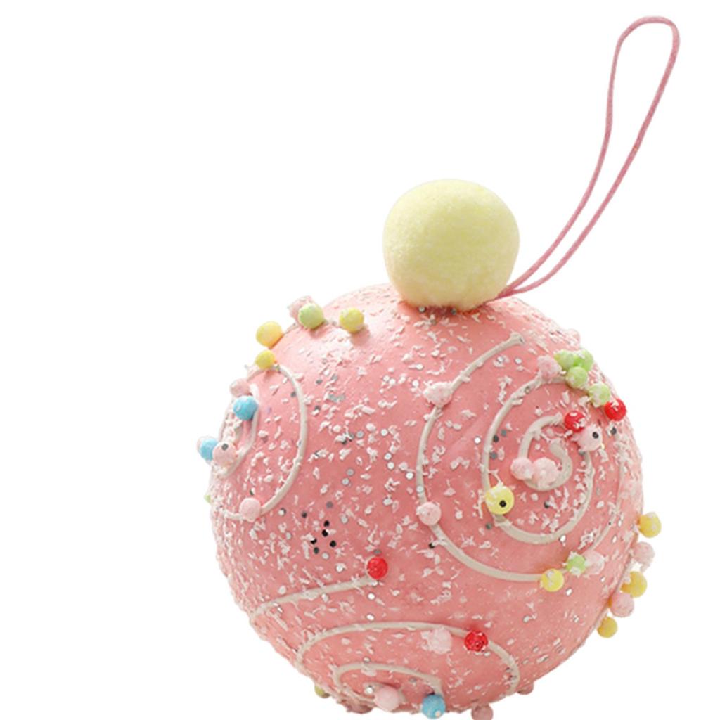 Weihnachtskugel Ornament Dekorative Kugeln Leichte Schaumstoffkugel Anhänger Tropfen für Bauernhaus Schlafzimmer Geburtstag Feiertag Hochzeit