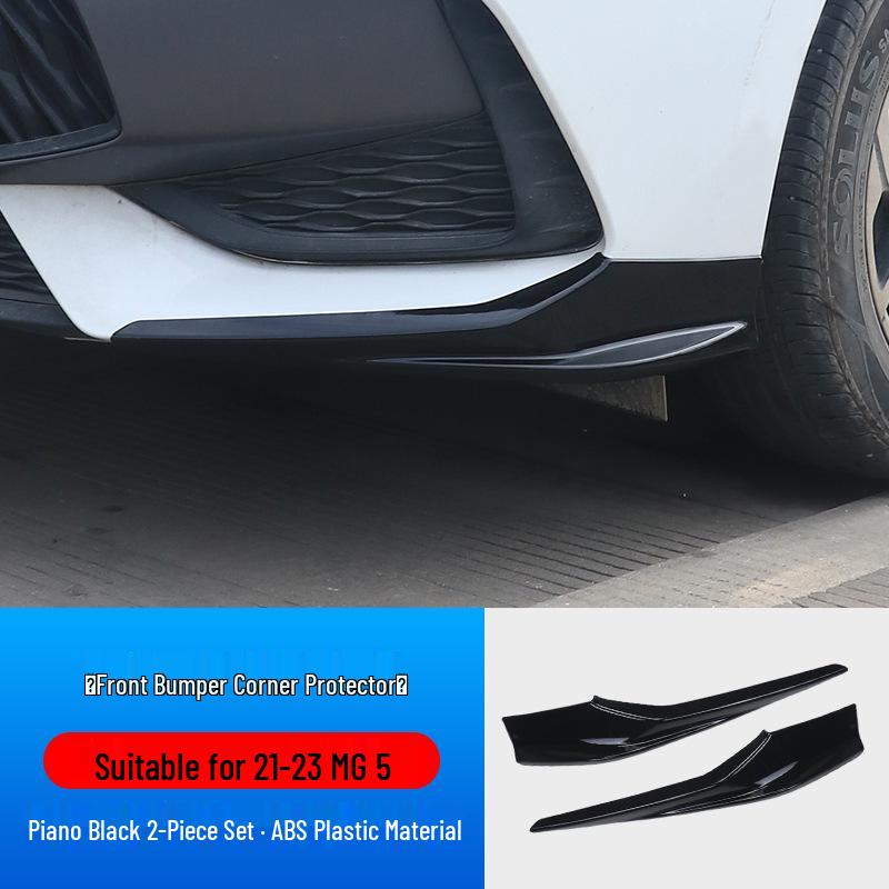 

MG5 Front Bumper Anti-collision Strip & No-Drill Front Lip Kit for Exterior Modification