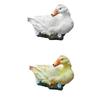 Duck Garden Sculptures, Outdoor Decorations, Perfect Animal Figurines for Ponds