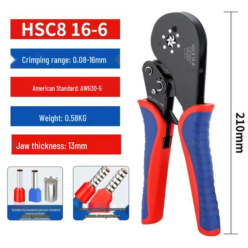 16-6 Tube Crimping Pliers