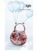 2025 Women's Mini Round Handbag - Flower Design, Casual Outing Coin Purse & Mobile Phone Bag