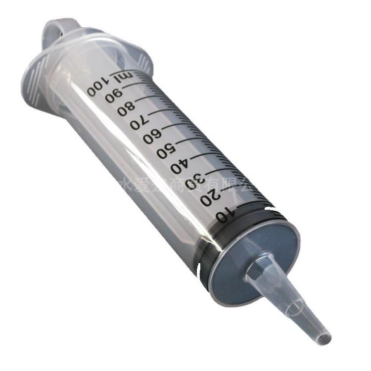 Sterile Veterinary Large Bore Syringe Needle Feeder Enema Device
