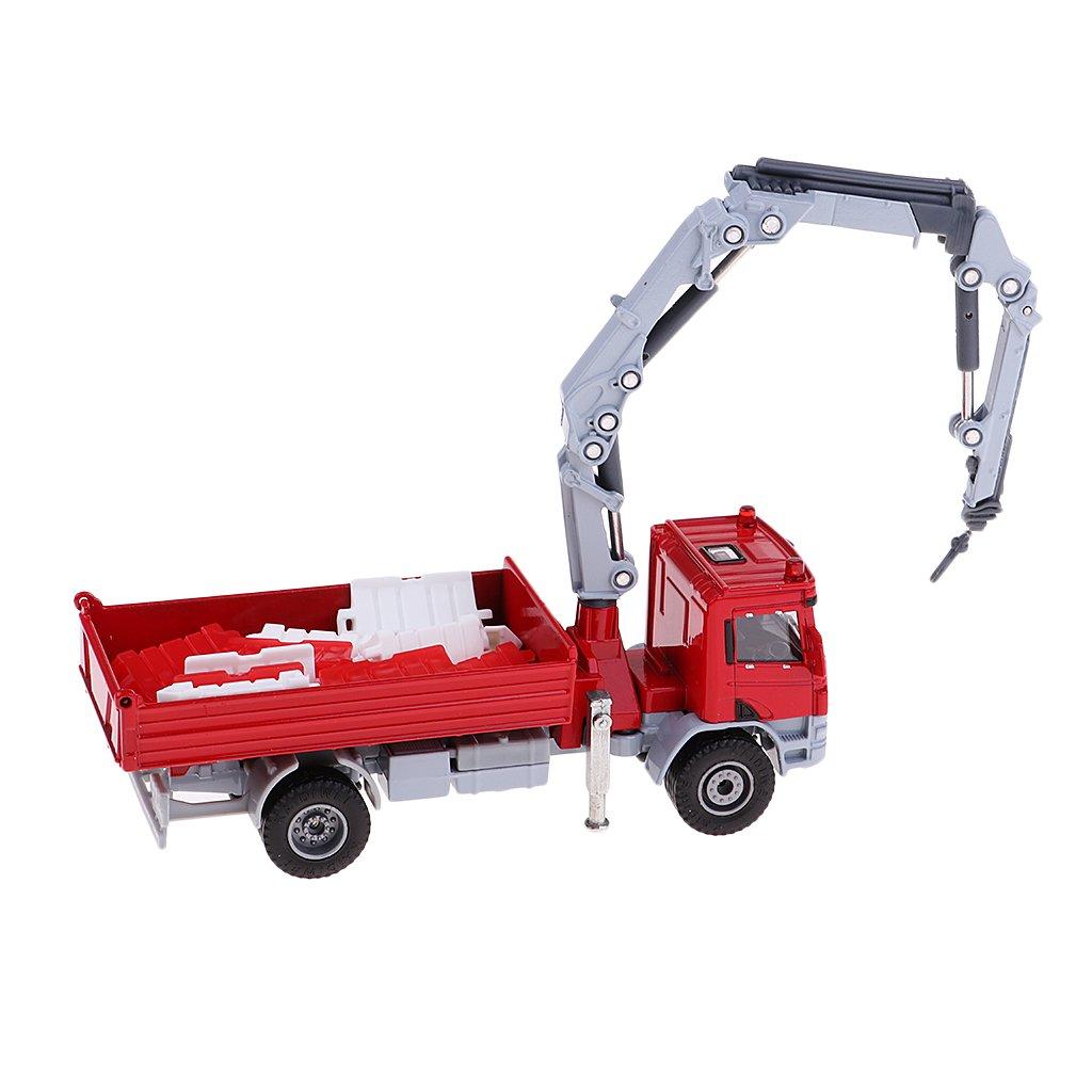 1/50 Scale Car Crane Truck Model Toy Diecast Construction Car Vehicles