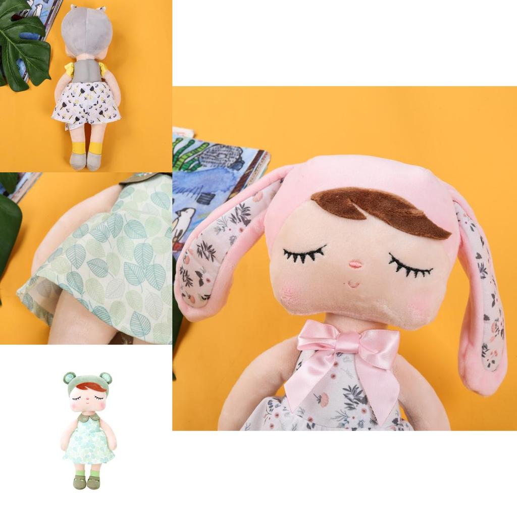 Metoo Stuffed Doll Princess Angela Bunny Plush Soft Rabbit Fashion
