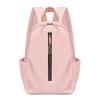 Student Casual Fashion Backpack Breathable Material Zipper Closure For Commuting