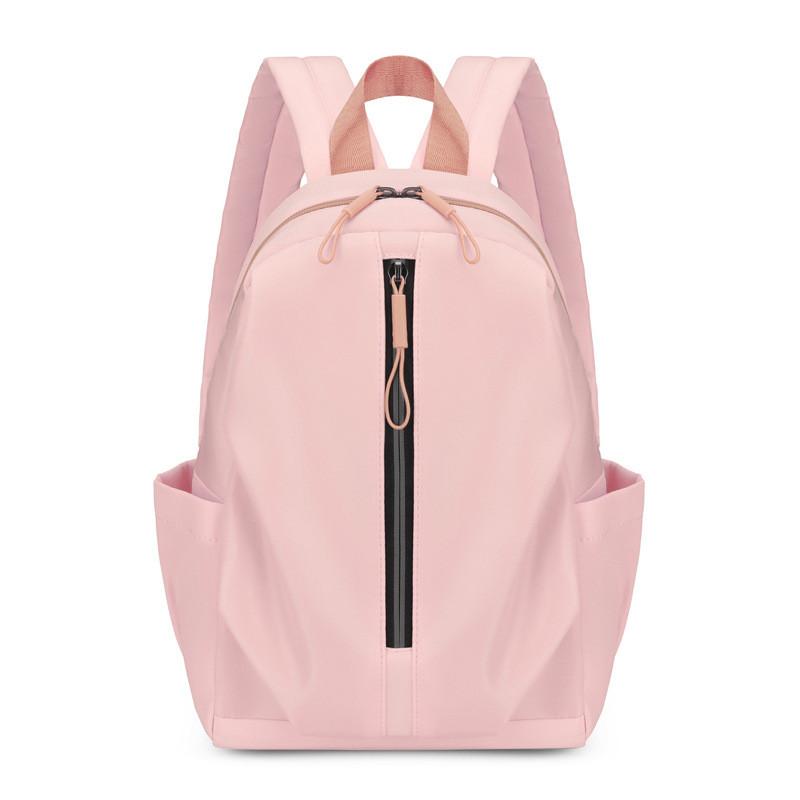 Student Casual Fashion Backpack Breathable Material Zipper Closure For Commuting