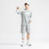 New Balance Essentials Stacked Logo French Terry Shorts Asia Sizing 'Athletic Grey' Men's MS31540-AG
