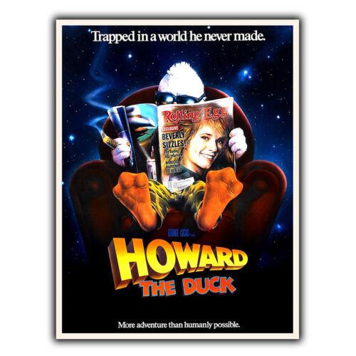 HOWARD THE DUCK METAL SIGN WALL PLAQUE Film Movie poster print man cave cinemaAluminum 20x30cm(7.8x11.8inch)