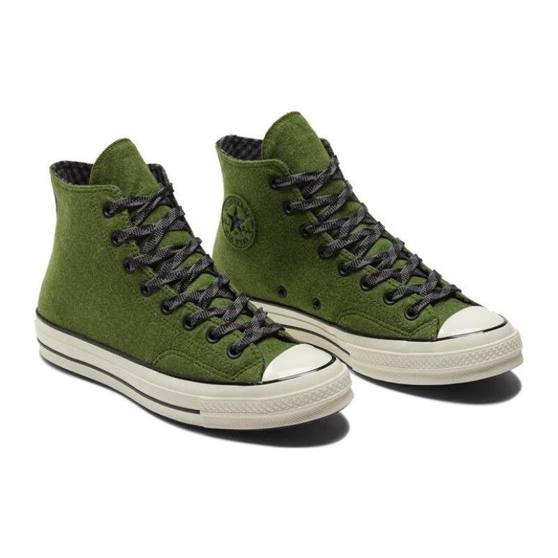 Converse 1970s Chuck Taylor All Star Trendy Casual Lightweight High-Top Canvas Shoes Unisex Green
