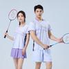Womens Badminton Sport Set Quick Dry Bamboo Fiber Team Uniform Training Competition