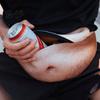 Unique Bar Gathering Bag Funny Belly Bag, Realistic Big Waist Novelty Fanny Interesting Christmas Stocking Stuffers Pack with Adjustable Strap,