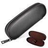Genuine Leather Pencil Case with Soft Large Slim Stylish Easy Perfect Gift for Men and School Entrance New and 60th Zipper, Leather, Capacity,