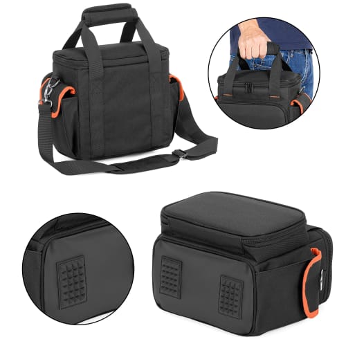 Trunab Portable Power Station Bag, Compatible with Jackery 240/400, Portable Power Station Storage Bag with Non-Slip Pads, Portable Power Station Case