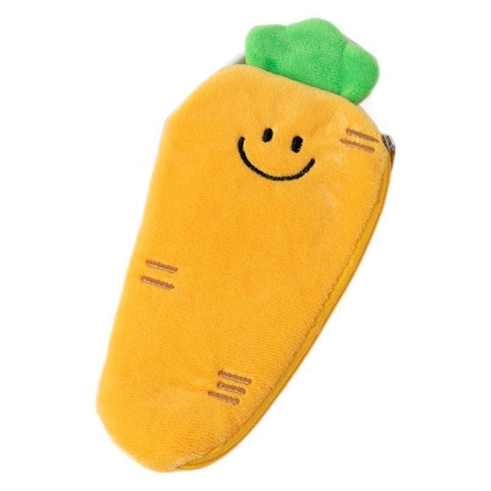 Aubergine Mäppchen Plüsch Schreibwarentasche Hohe Qualität Stifttasche Studenten