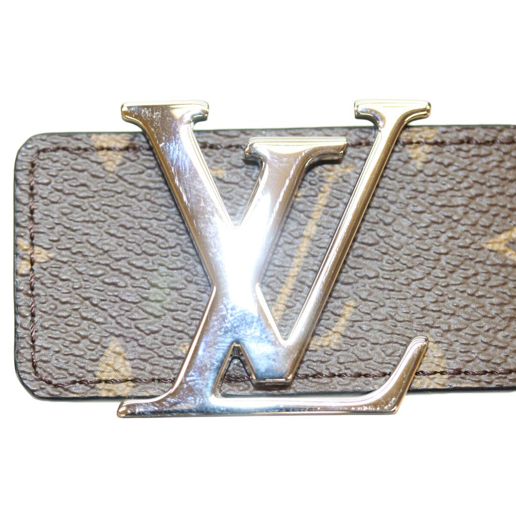 LOUIS VUITTON 24 years M8362 SVHardware LV Initial 35MM Reversible Belt belt BrownUsed
