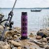 Fishing Rod Holder with Silicone Groove Easy To Install Tube Stable for Anglers, Boat